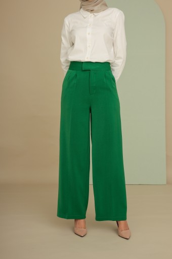 Belle Pants In Irish Green