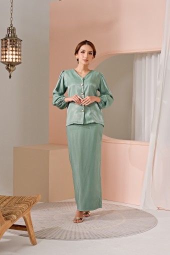 Azalea Kurung  In  Laurel Green