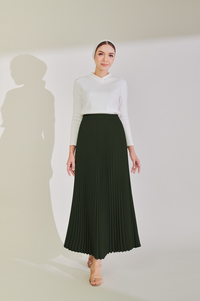 Bianca Skirt In Emerald