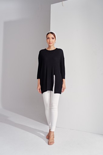 Lesia Knit In Black