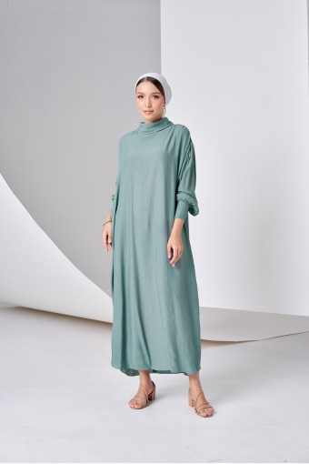 Navea Dress In Cambridge Blue