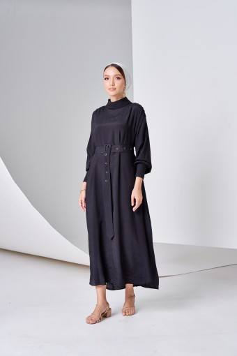 Navea Dress In Midnight