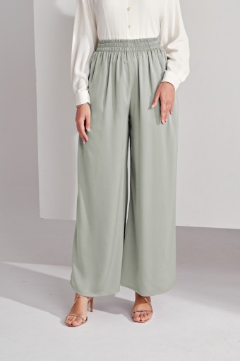 Nidaa Pants In Sage Green