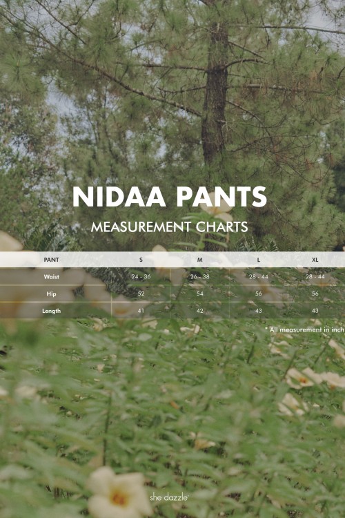 Nidaa Pants In Yellow Neon