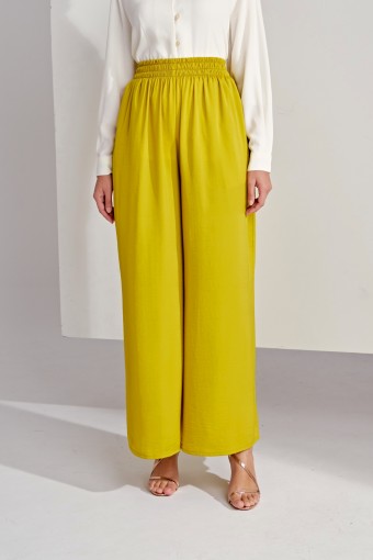 Nidaa Pants In Yellow Neon