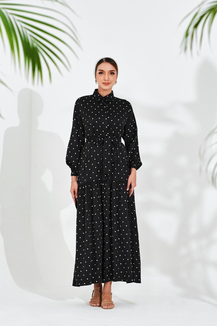 Deelerina Dress In Ebony