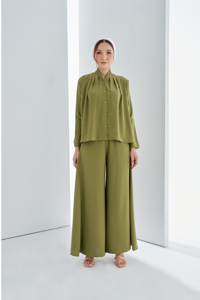 Lovina Set In Olive Green