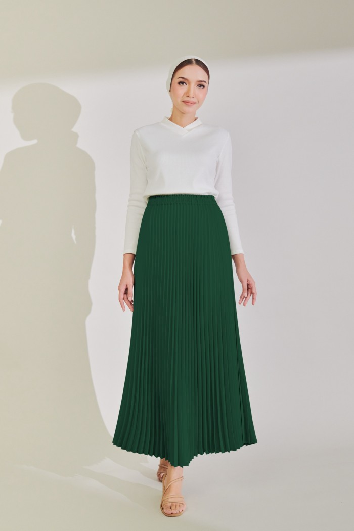 Bianca Skirt In Pine Green