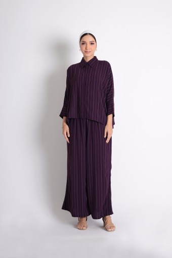 Zea Set In Eggplant