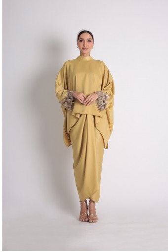 Aleeya Kurung In Yellow