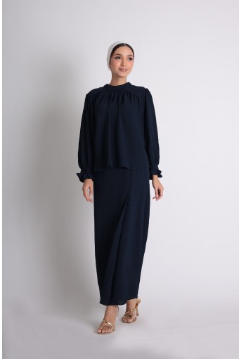 Helena Kurung In Dark Blue