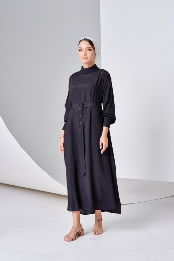 Navea Dress In Midnight