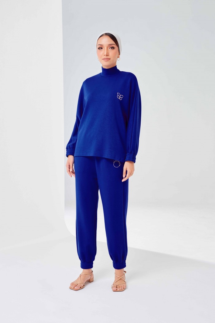 Ae-Ra Set (Jogger Pants) In Royal Blue
