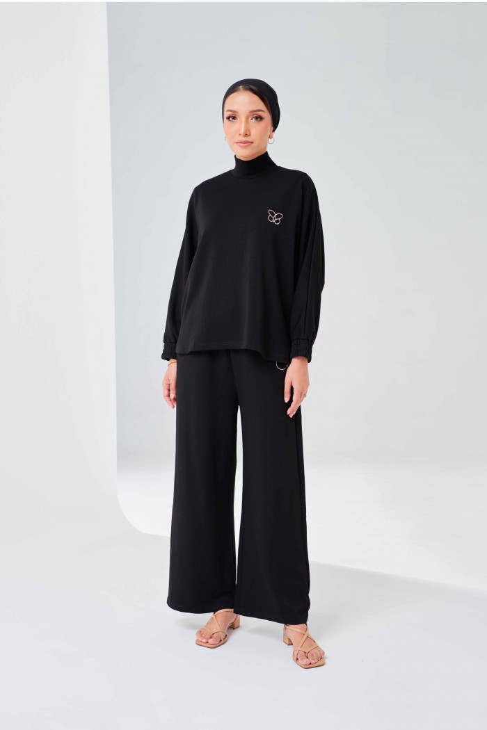 Ae-Ra Set (Straight Cut) In Black