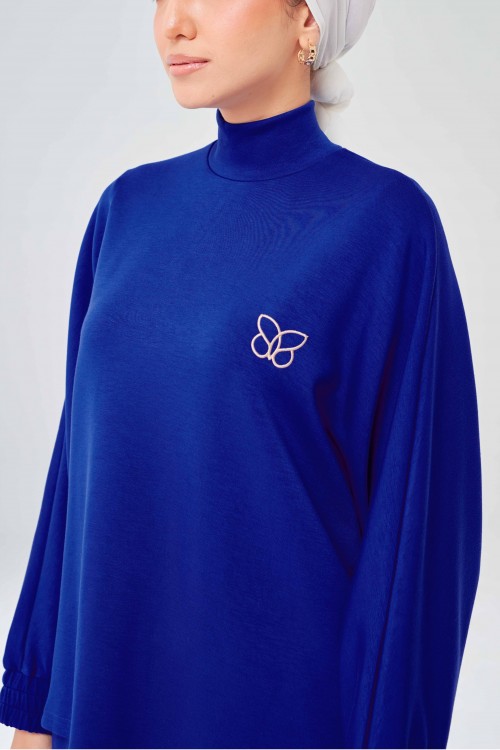 Ae-Ra Set (Straight Cut) In Royal Blue