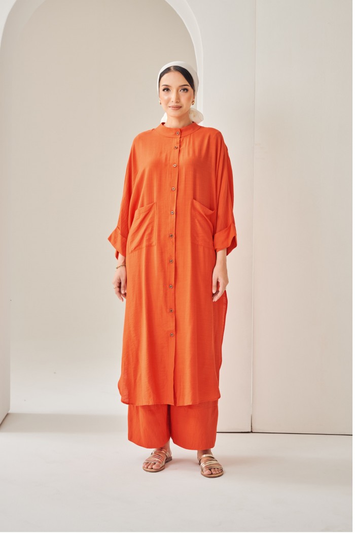 Carina Set In Orange