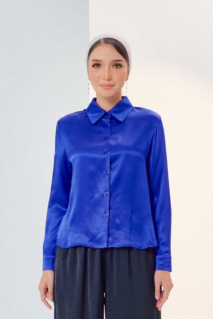 Ava Top In Royal Blue