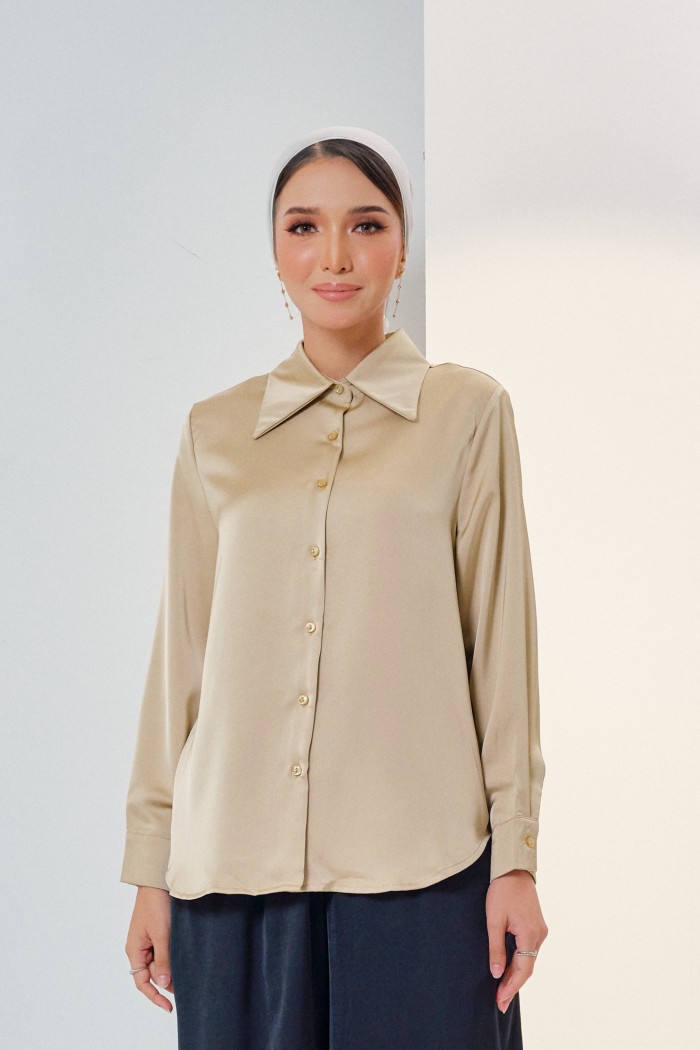 Julianne Top In Nude Brown