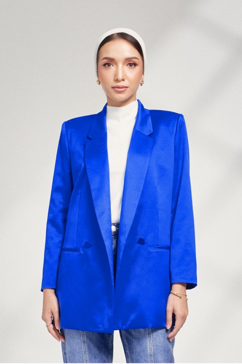 Quinn Blazer In Royal Blue