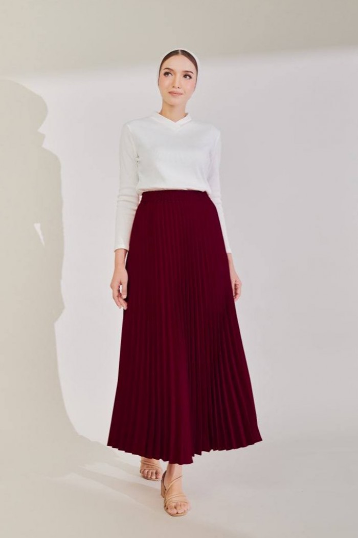 Bianca Skirt In Plum
