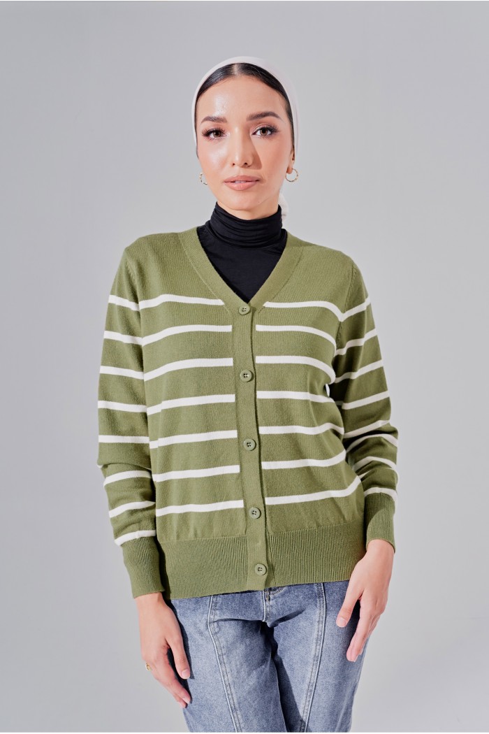 Alexa Top In Olive