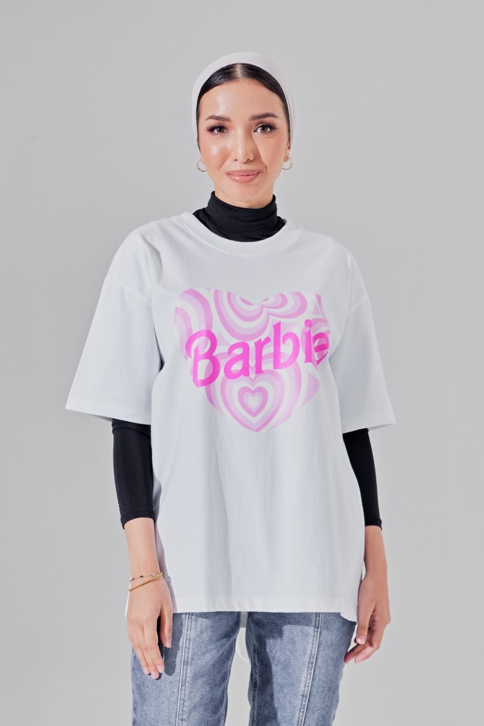 Glee Top In White Candy