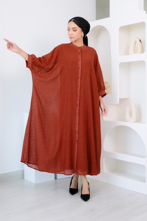 Darina Caftan In Brick