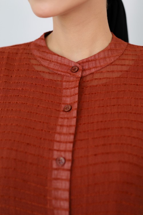 Darina Caftan In Brick