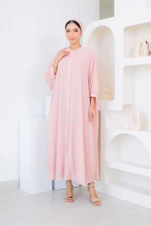 Darina Caftan In Rose Pink