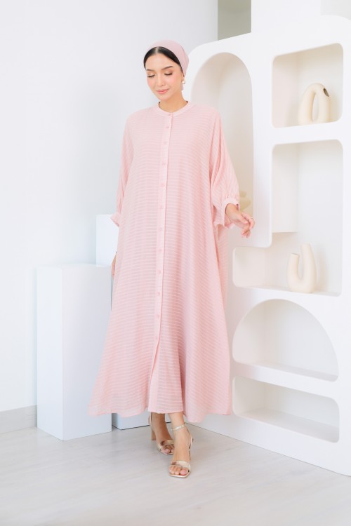 Darina Caftan In Rose Pink