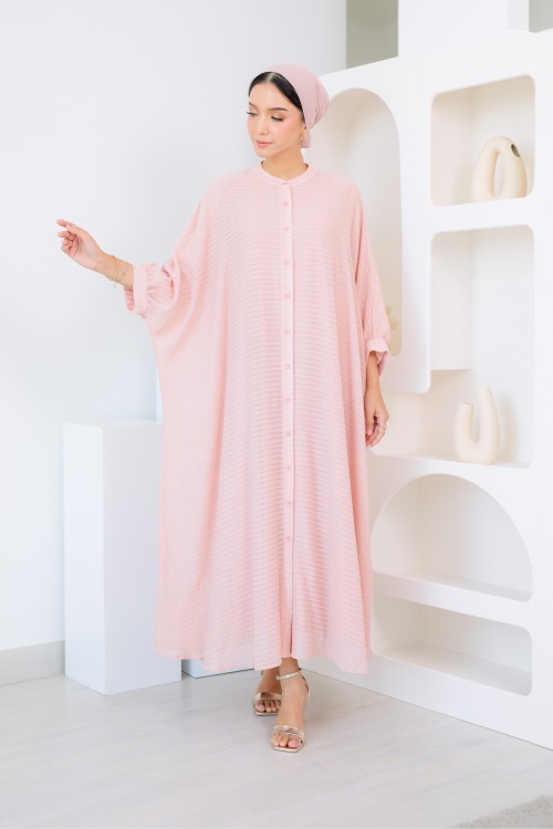 Darina Caftan In Rose Pink