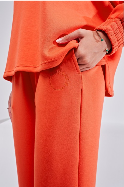 Ae-Ra Set (Jogger Pants) In Orange