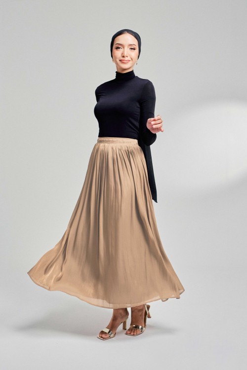 Liara Skirt In Camel Brown