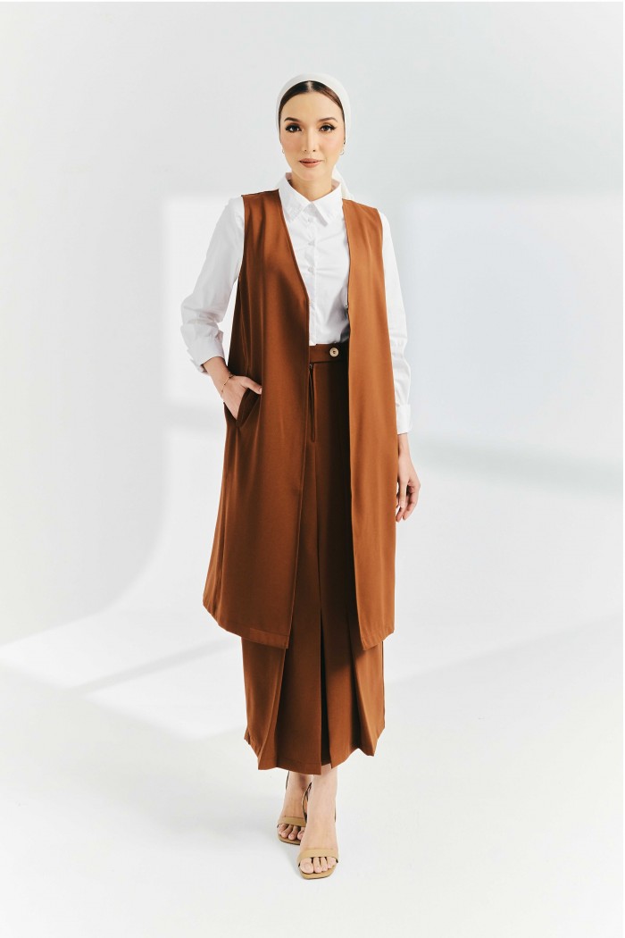 Eudora Set In Russet Brown