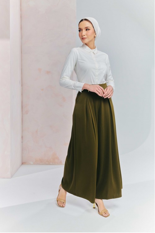 Averie Pants In Army Green