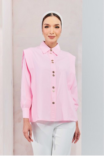 Deluna Top In Light Pink