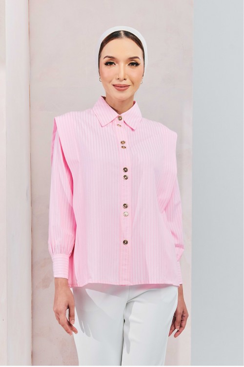 Deluna Top In Light Pink