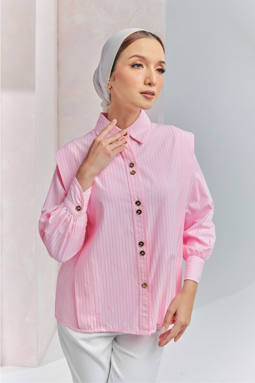 Deluna Top In Light Pink