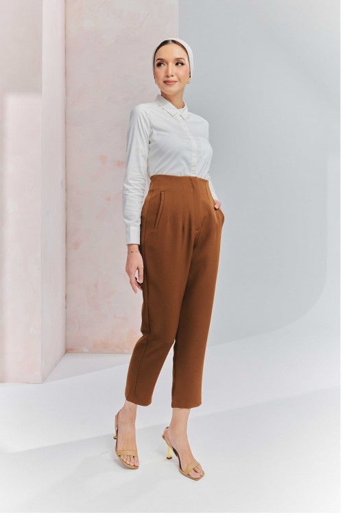 Katniss Pants In Sepia Brown