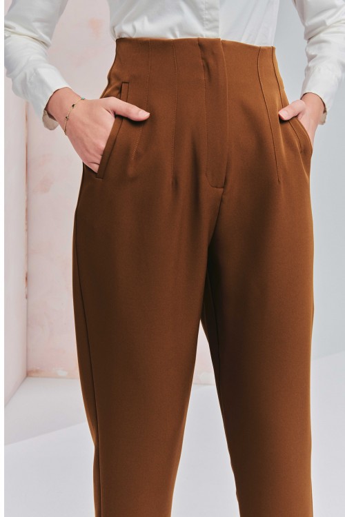 Katniss Pants In Sepia Brown