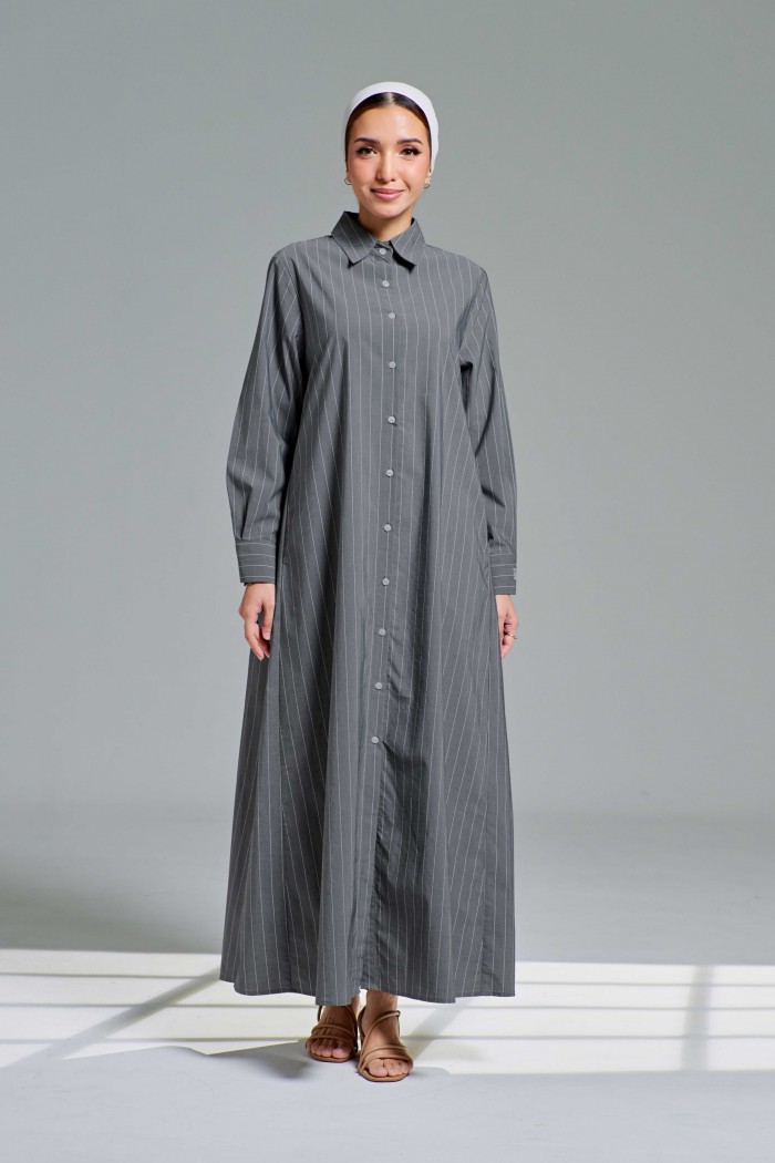 Amanda Long Top In Grey