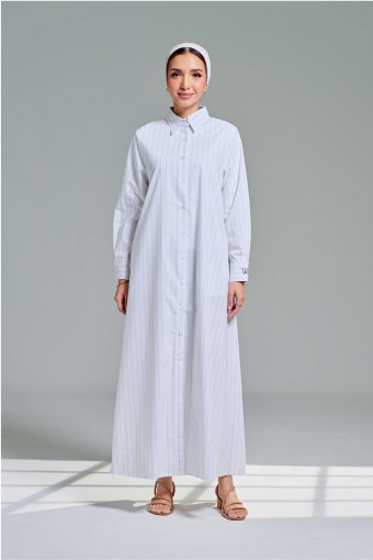 Amanda Long Top In White