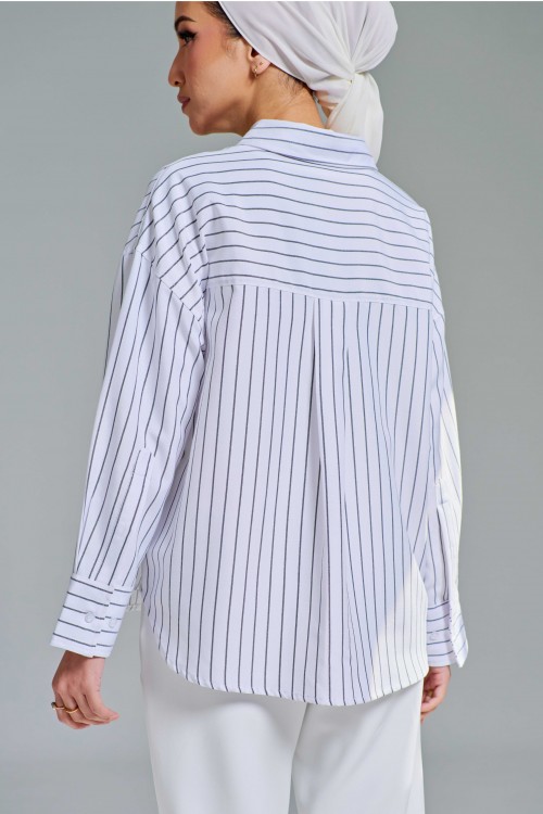 Louisa Top In White