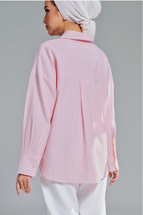 Louisa Top In Baby Pink