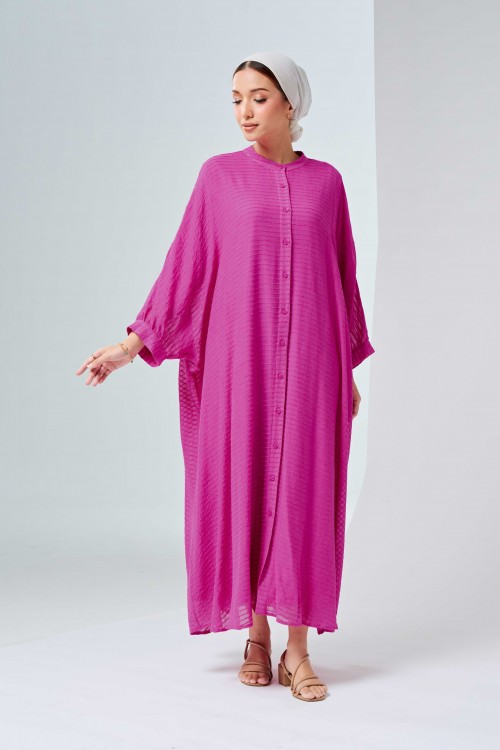 Darina Caftan In Hotpink