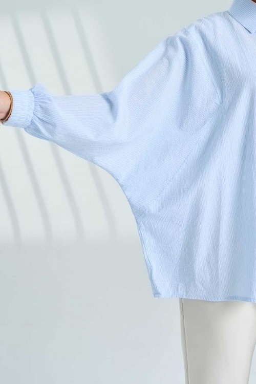 Charlee Top In Baby Blue