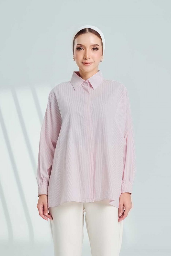 Charlee Top In Baby Pink