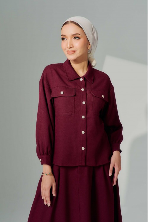 Anne-Marie In Mahogany