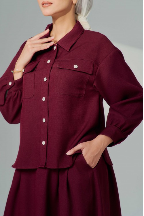 Anne-Marie In Mahogany