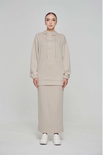 Youna Pullover With Skirt Cookie Dough